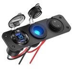 12V Usb Outlet Boat Accessories Marine Switch Panel PD3.0 Dual QC3.0 Charger. Fixed Price $36.99.