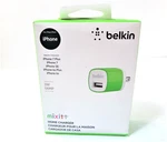 Belkin Mixit Home Rapid Charger Power Adapter For Apple 1 Amp Usb Port Green. Fixed Price $9.94.