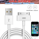 30 Pin Usb Data Sync Cable Charger For Iphone 4G 4S 3GS Ipod Nano Ipad 1/2/3. Fixed Price $10.68.
