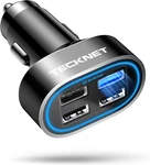 Usb Car Charger 54W 4-PORT Adapter Qc 3.0 Compatible With Iphone 14 Pro Max. Fixed Price $23.99.
