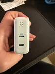Anker 60W 2-PORT Usb Charger Powerport Atom Pd W/gan Tech White Foldable. Fixed Price $20.00.