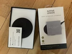 Native Union Drop Wireless Charging Pad Slate Gray. Fixed Price $13.00.