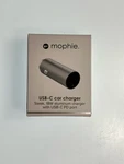 Mophie 18W Usb Pd Car Charger Aluminium Silver - 409903474. Fixed Price $13.99.