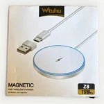 Wtuhu Magnetic Wireless 15W Apple Mag-safe Charger,iphone,airpods. Fixed Price $19.99.