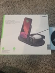 Belkin 3-IN-1 Wireless Charger Fast Charging Stand For Iphone,watchairpods Black. Fixed Price $28.50.