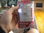 Bank Powermaster 12000MAH Led Flashlight Dual Usb Charger Red. Fixed Price $29.99.