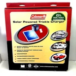 Coleman Solar Powered Trickle Charger Model 50005 New In Box OBB13. Fixed Price $48.90.