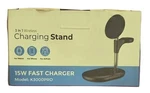 Wireless Charging Stand Iphone Apple Watch Airpod 15W Mag-safe, Black 3 New. Fixed Price $17.05.