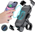 Imestou Motorcycle Wireless 15W Qi/usb Quick + Qc. 2 In. Fixed Price $60.97.