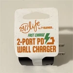 24/7 Life By 7-ELEVEN 2-PORT Fast Wall Charger White Black. Fixed Price $8.99.