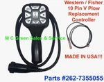 New Controller Western Mvp Plow Handheld Rnd Black Plug 96462 W/mount. Fixed Price $319.99.