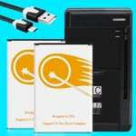 Large Capacity 2X 6620MAH Rechargeable Battery Wall Charger F Lg Vista H740. Fixed Price $49.52.