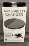 Wireless Charging Pad, 10W Max Fast Black Qi Certified. Fixed Price $12.99.