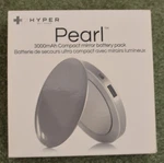 Hyper Pearl 3000MAH Led 3.5" Compact Mirror Battery Pack Power Bank Usb Get More. Fixed Price $12.99.