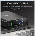 Laptop Power Bank With Dual Usb-c Ports, Volessence 100W Portable.... Fixed Price $191.99.