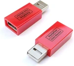 Portapow Usb Data Blocker (2 Pack) - Protect Against Juice Jacking 2, Red. Fixed Price $16.29.