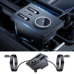 Car Usb Hub Docking Station For Volvo XC60 XC90 S90 V90 S60 V60 Type-c Black. Fixed Price $78.84.