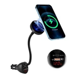 Dack Mag-safe 15W Car Cigarette Lighter Wireless Charger, Magnetic Black. Fixed Price $57.11.