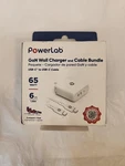 Powerlab 32W Wall Charger And 6-FT Usb-c To Cable White/silver. Fixed Price $14.99.