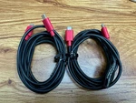 New!! 2 Pack!! Verizon 6FT Charge And Sync Cable For Usb-c Devices Black/red. Fixed Price $12.00.