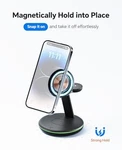 Pexxus Magnetic 3-IN-1 Wireless Charger For Phone W309 Black. Fixed Price $48.02.