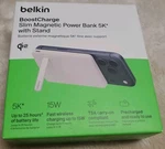 Belkin Boostcharge Pro Magnetic Power Bank 5K (brand New/sealed). Fixed Price $29.99.