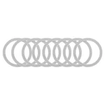 Uxcell Magnetic Sticker Ring, 8PCS Universal Adapter Silver. Fixed Price $14.77.