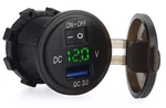 XQC301 Quick 3.0 Car Charger With Led Digital Voltmeter. Fixed Price $9.99.