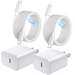 Iphone 17 16 15 Charger Fast CHARGING,2PACK 10FT Usb Cable With 20.... Fixed Price $33.93.