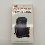 Compass Solar Power Bank Carabiner Flashlight Phone Charger- Indicator. Fixed Price $15.98.
