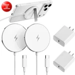 New 2PACK 5FT For Magsafe Charger: Magnetic Wireless Charging Pad Iphone 17. Fixed Price $34.90.
