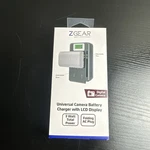 Zgear Universal Camera Battery Charger W/lcd Display. Fixed Price $9.10.