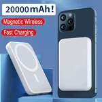 Magnetic Power Bank Charger 20000MAH Battery Pack For Iphone 12/13/14 Pro. Fixed Price $12.87.