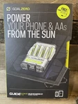 Goal Zero Guide 10, Plus Solar Charging Kit Recharger $ Panel. Fixed Price $69.99.
