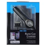 Naztech Rapid Car Charger For Apple Ipod/iphone 4 - Black. Fixed Price $6.59.