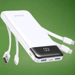 Charmast Usb Portable Charger Power Bank, White 10000MAH, W1148 - New!. Fixed Price $24.95.