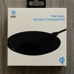 At&t 15W Wireless Charging Pad Qi Fast Charge Usb-c Case Friendly Black. Fixed Price $25.00.