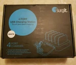 Surgit Universal 4.8-AMP Port Usb Wall Charging Adapter Charger White. Fixed Price $16.99.