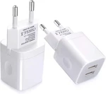 European Wall Charger, Vifigen 2-PACK Usb 2.1AMP Universal Block. Fixed Price $14.13.