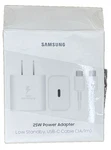 Samsung 25W Super Fast Usb-c Wall Charger With Cable White. Fixed Price $12.50.
