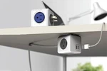 Strip, Powercube Extended 4 Outlets 2 Usb Ports, 5 Feet Cable, Gray. Fixed Price $5.97.