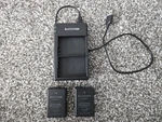 Ravpower RP-BC002 Dual Battery Charger & Rechargeable Batteries For Nikon. Fixed Price $25.00.