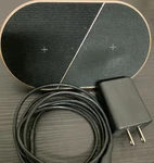 Heyday Dual Wireless Padded Charging Qi Charge 2 Devices As Shown. Fixed Price $15.99.