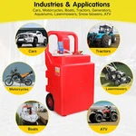 32 Gallon Portable Fuel Caddy Tank Automatic Pump Aa BATTERY/12V Dc Power Mode. Fixed Price $298.95.