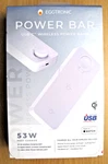 Eggtronic Power Bar Usb-c Wireless Bank Multi-device Charging 10,000 Mah. Fixed Price $44.95.