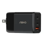 Abco PDC01U Fast Charger PD+QC3.0 Gan 65W Walltype Adapter Plug Iphone Mac. Fixed Price $11.99.