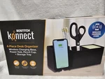 Bostitch Office Konnect Desk Organizer, Black Plastic (KT2-CLUBKITQI-BLK). Fixed Price $13.00.