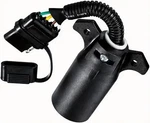 New Sun 7 Way 4 Pin Trailer Light Adapter, Round Flat Plug Connector. Fixed Price $20.49.
