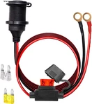 12V/24V Fixed Thread Cigarette Lighter Socket Extension Cable With Perforated. Fixed Price $19.99.