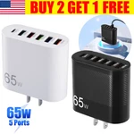 Usb Type Fast Wall Charger Pd 65W QC3.0 Adapter For Macbook Iphone Samsung. Fixed Price $10.15.